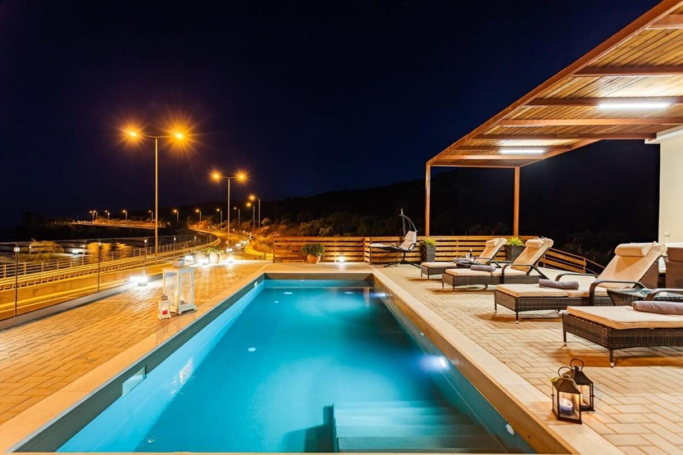 Seaside Summer Bliss - Aurora Luxury Pool Paradise Petalidi Exterior photo